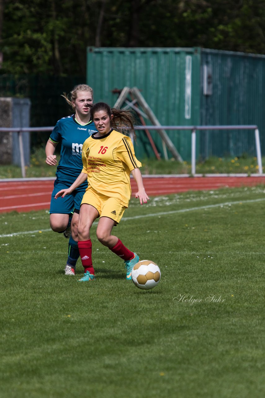 Bild 334 - B-Juniorinnen VfL Oldesloe - JSG Sdtondern : Ergebnis: 2:0